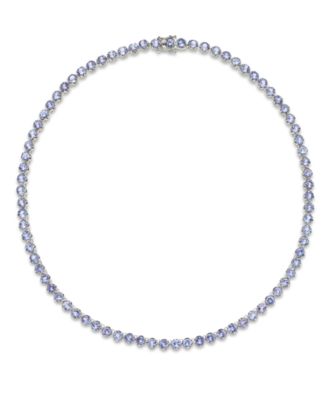 tanzanite collar necklace