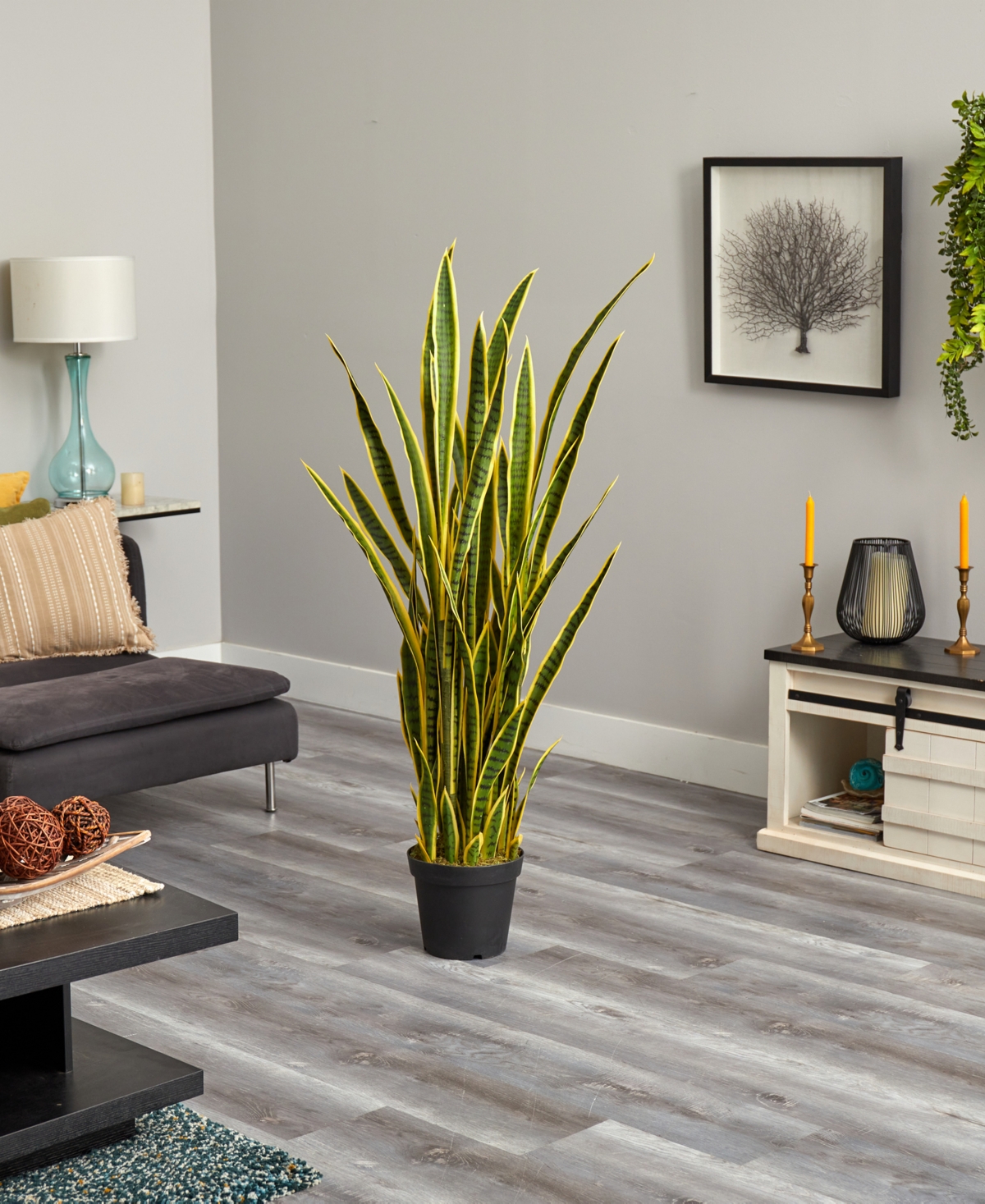 Nearly Natural Sansevieria Artificial Plant