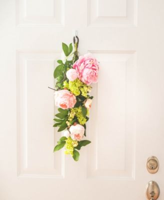 24" Mixed Peony and Hydrangea Teardrop