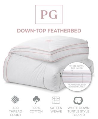Down-Top Featherbed Mattress Topper, Queen