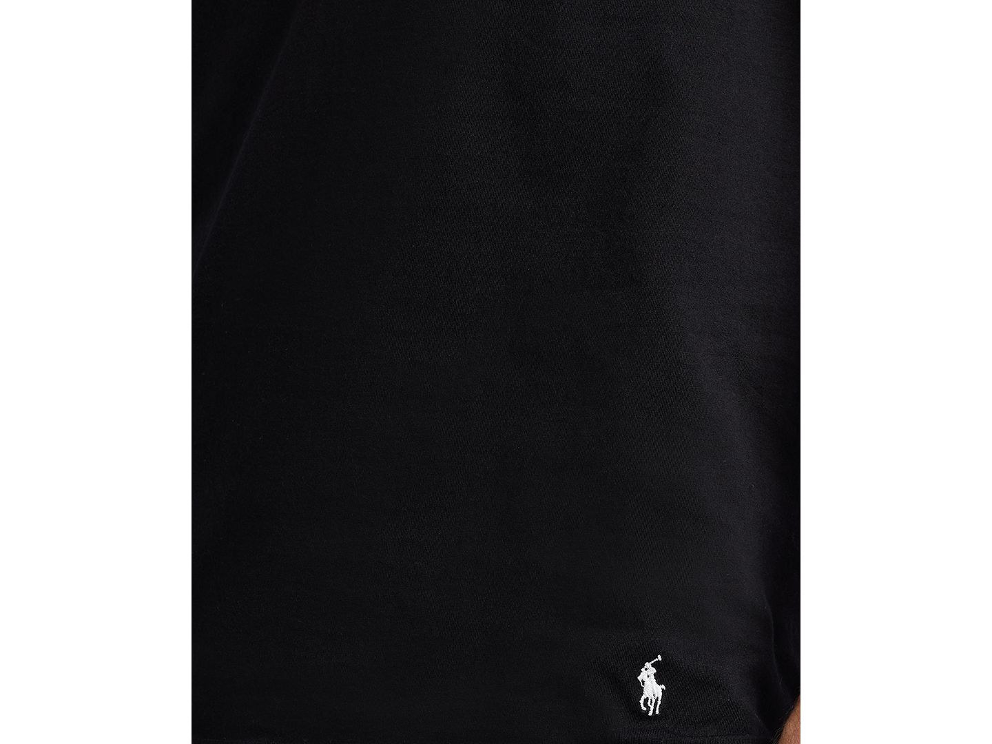 Мужские топы Polo Ralph Lauren 5+1 Bonus Pack Classic-Fit Crewneck Undershirts Pack, цвет: Чёрный — фото 4
