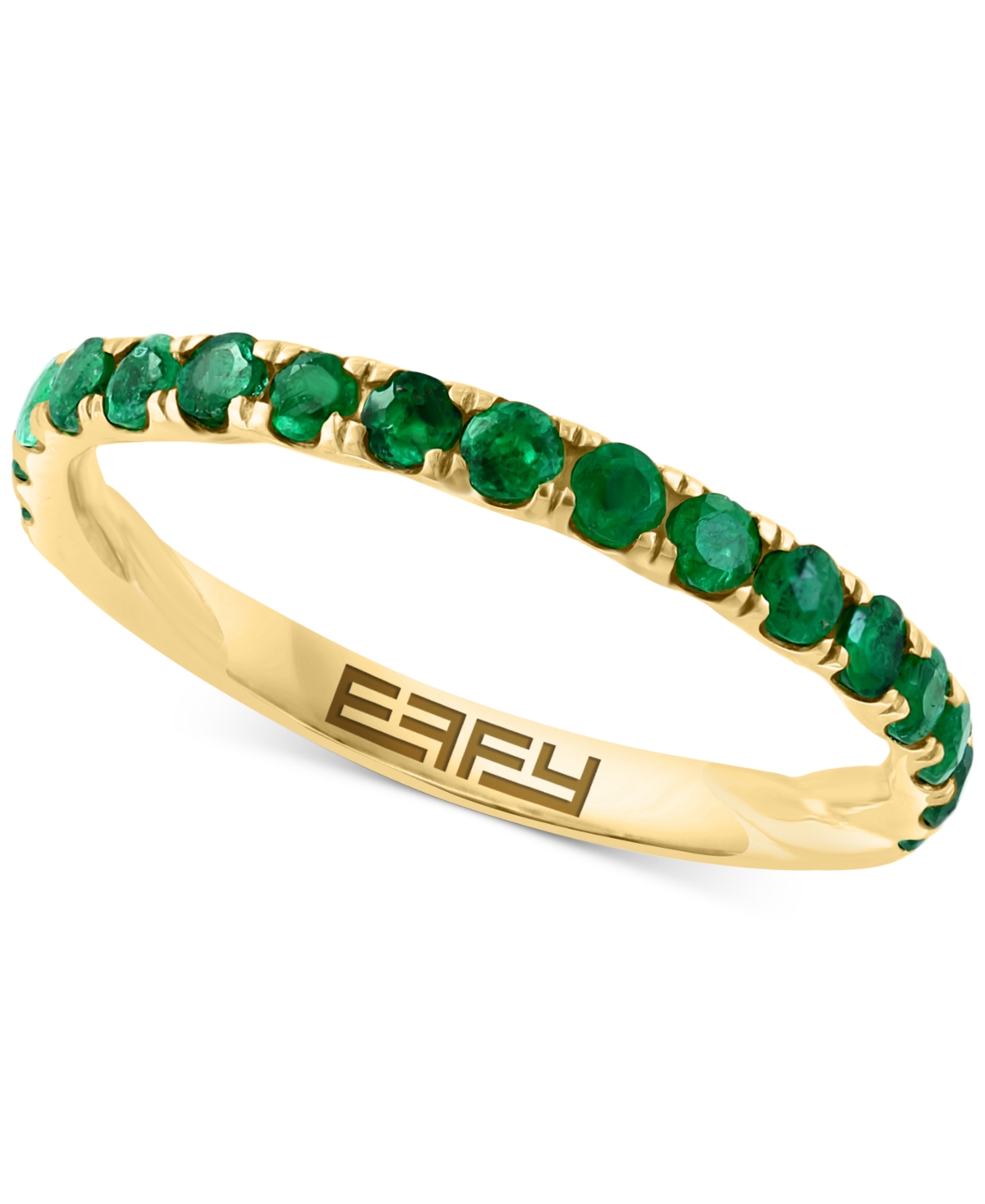 Effy Collection Effy Ruby Stack Band (1/2 Ct. T.w.) In 14k Rose Gold-plated Sterling Silver (also Available In Emera In Gold Over Silver
