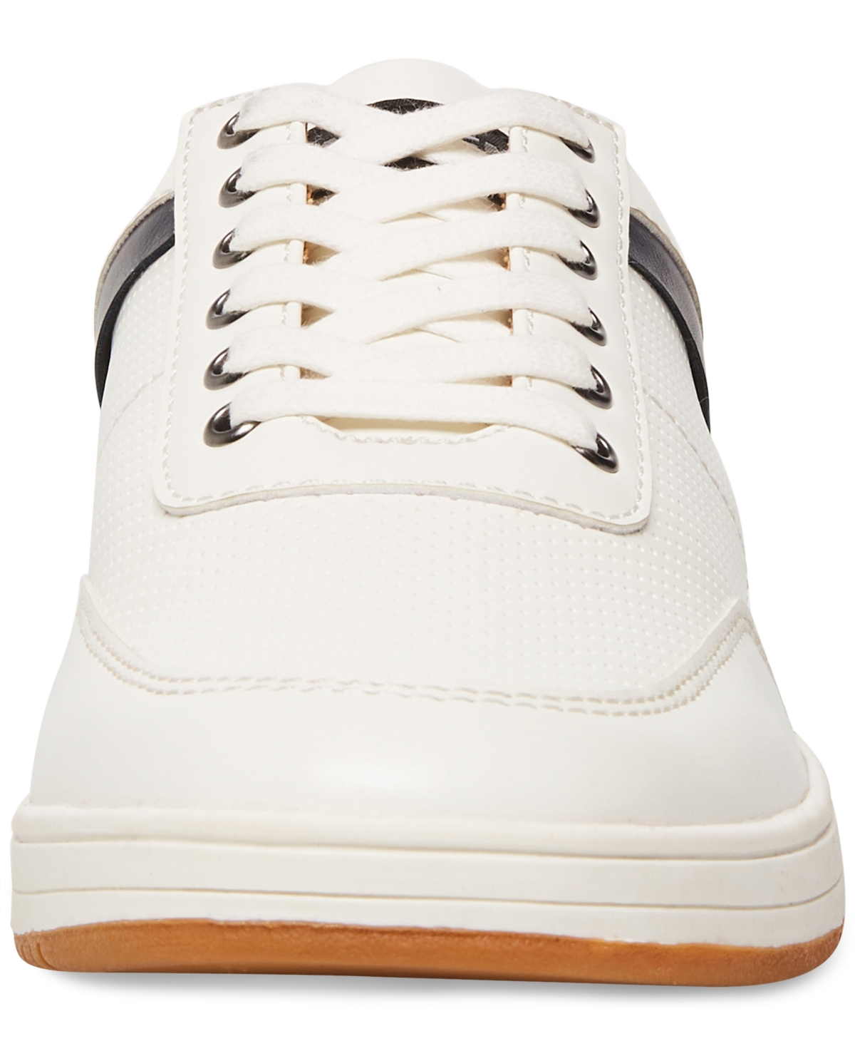 Madden Men Men's M-Bassil Perforated Faux-Leather Sneakers