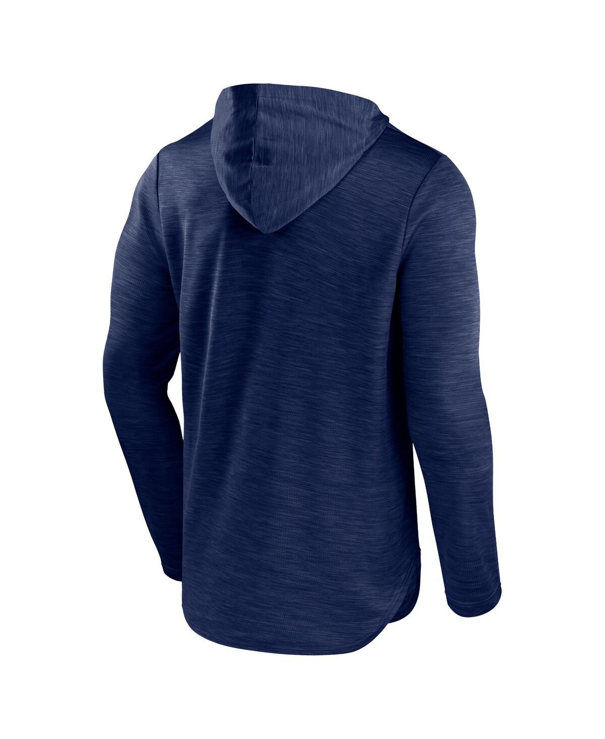 Men's FanaticsNotre Dame Fighting Irish Transitional Hoodie T-shirt - Heather Navy