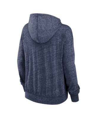 Women's Navy Houston Astros Diamond Icon Gym Vintage-Like Pullover Hoodie