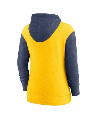 Women's Gold Milwaukee Brewers Full-Zip Hoodie