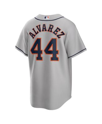 Men's Yordan Álvarez Gray Houston Astros Road Replica Player Jersey
