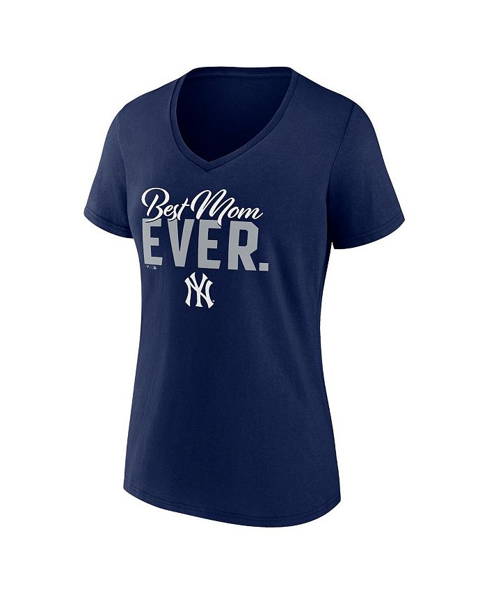 Fanatics Women's Navy New York Yankees Mother's Day VNeck Tshirt Macy's