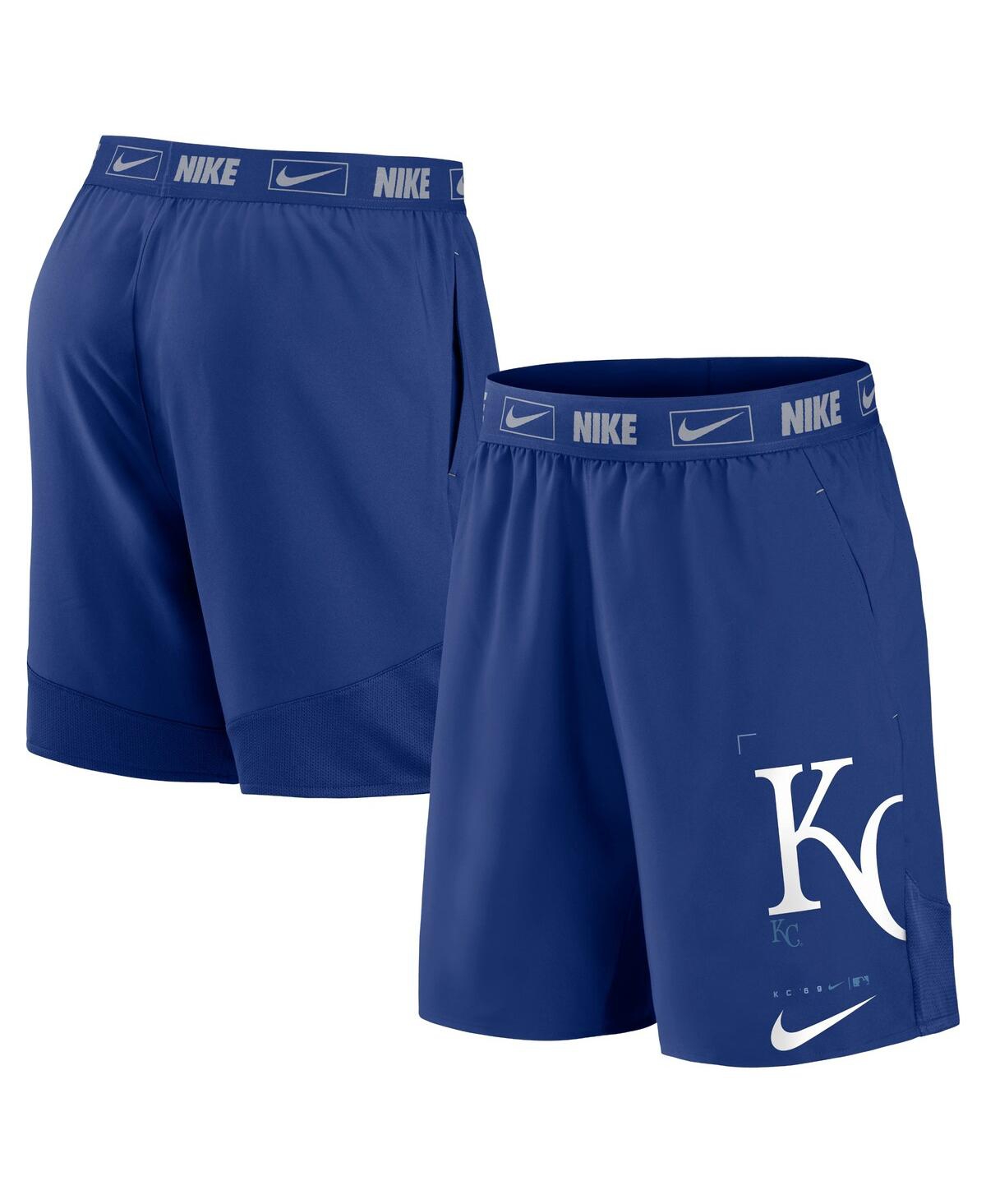 Shop Nike Men's  Royal Kansas City Royals Bold Express Performance Shorts