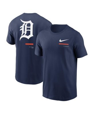 Men's Navy Detroit Tigers Over the Shoulder T-shirt
