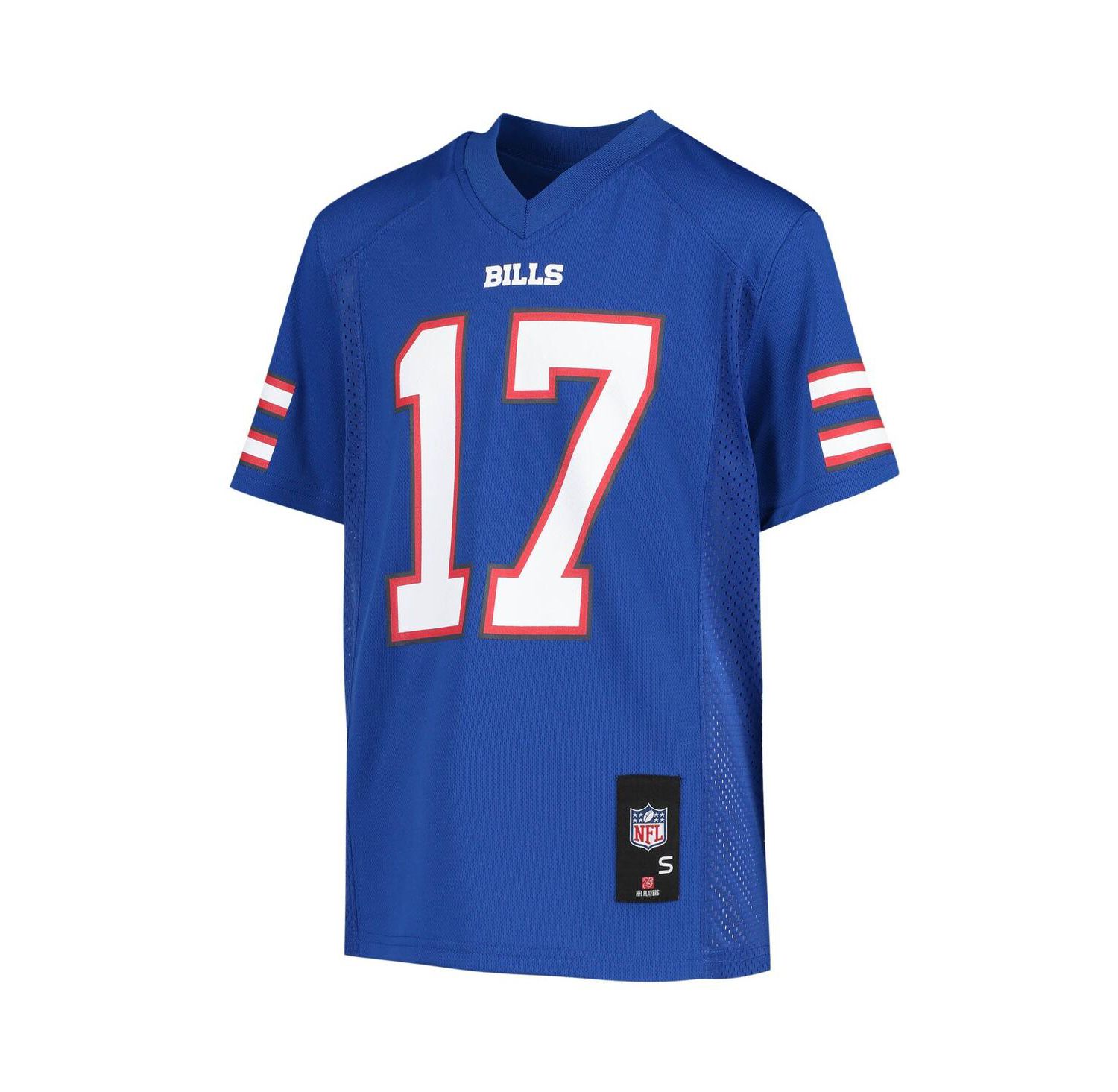 Big Boys and Girls Josh Allen Royal Buffalo Bills Replica Player Jersey