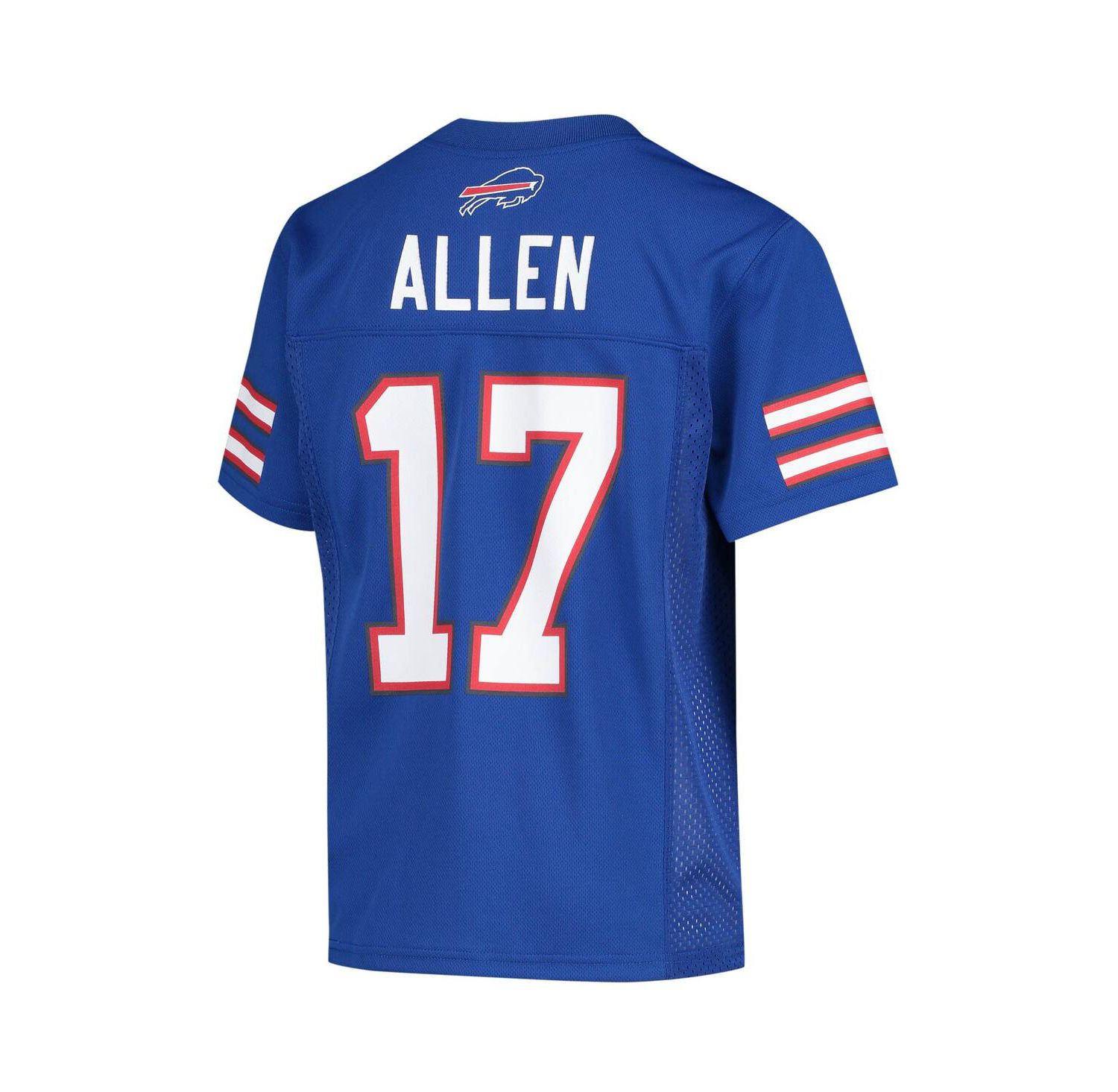 Big Boys and Girls Josh Allen Royal Buffalo Bills Replica Player Jersey