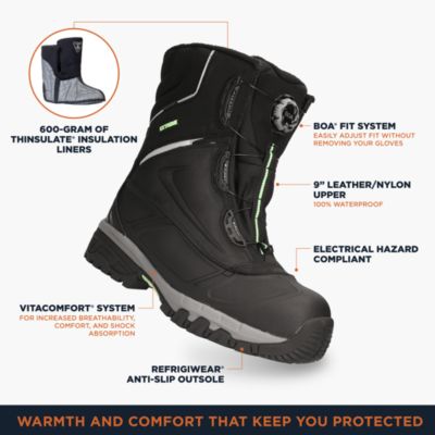 Men's Extreme Pac Boot - Waterproof, Anti-Slip, BOA Fit System, -60°F Comfort Rating