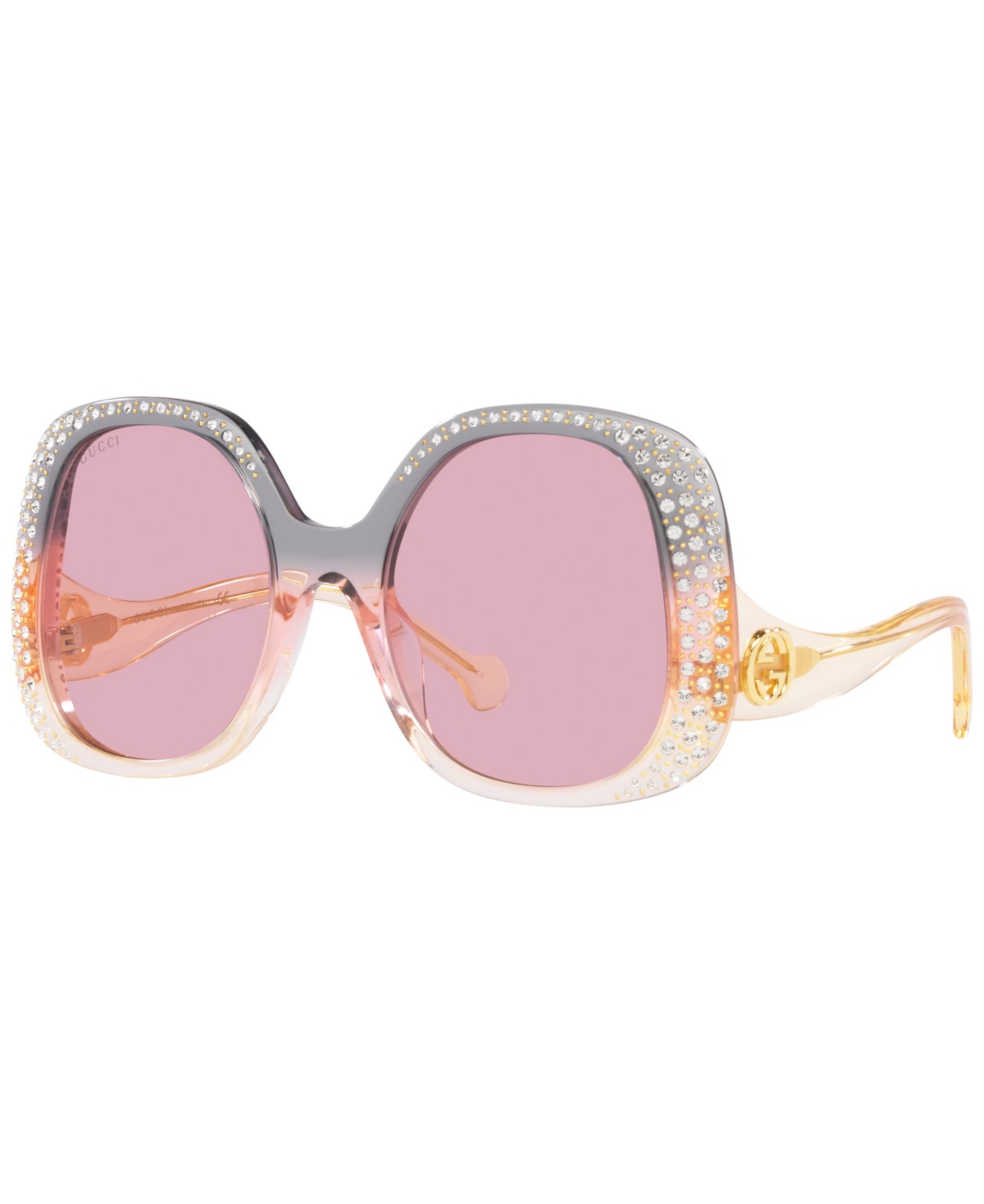 Gucci Woman Sunglass Gg1235s In Pink