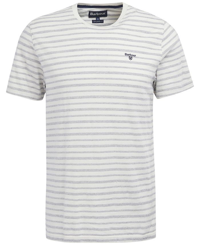 Barbour Men's Billingham Tailored Fit Short Sleeve Striped T-Shirt - Macy's