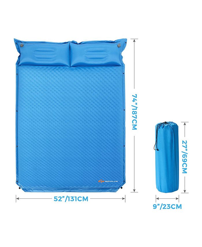 Costway Full Size SelfInflating Camping Mat Outdoor Sleeping Pad Macy's