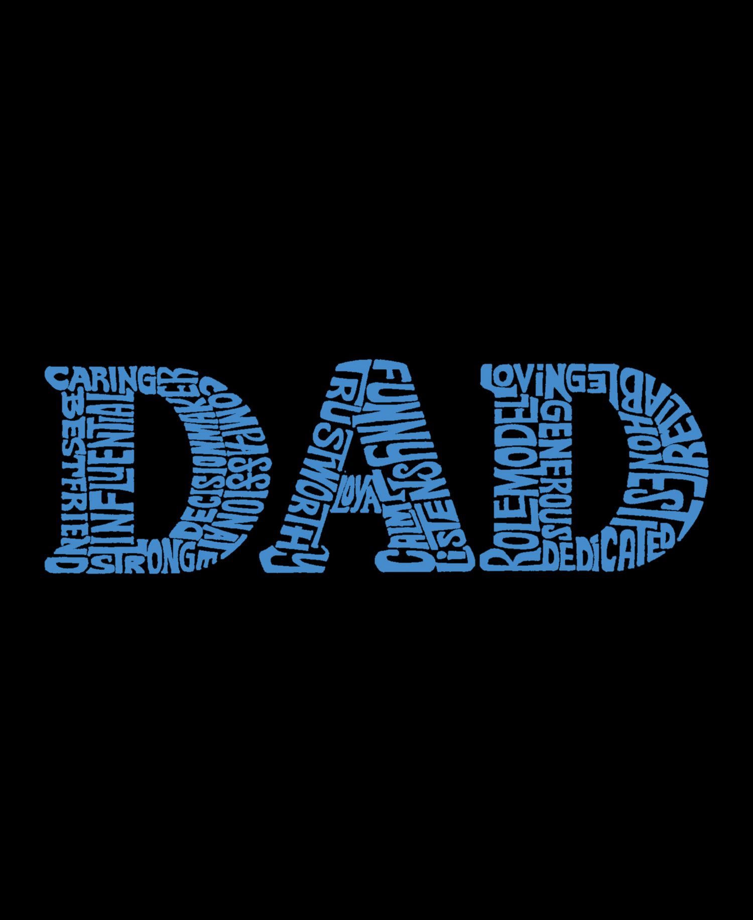 Dad Men's Word Art Short Sleeve T-shirt