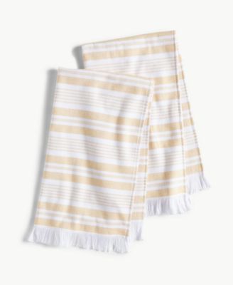 Parker Stripe Kitchen Towel, Set of 2