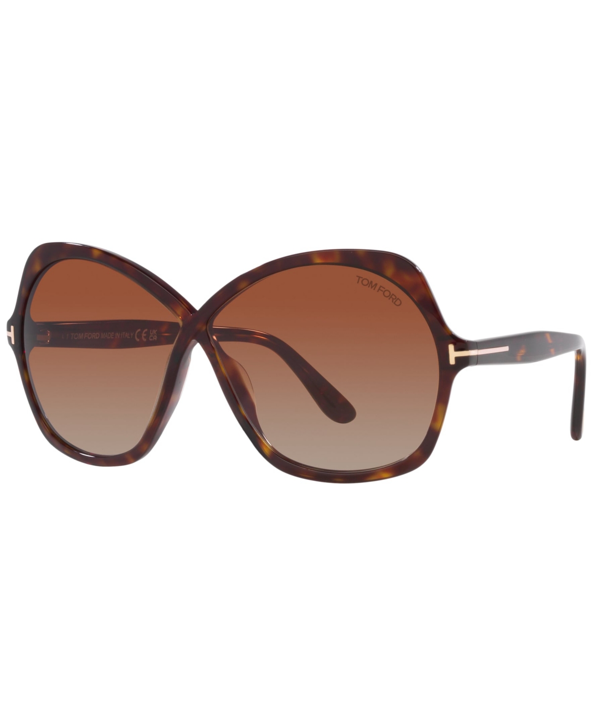 Tom Ford Women's Sunglasses, Ft1013 In Brown Dark