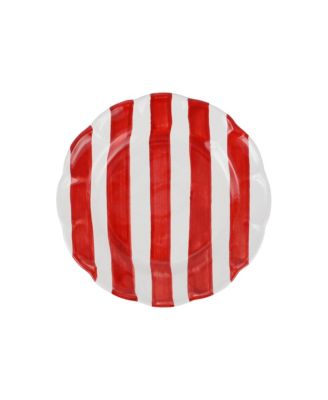 Amalfitana Stripe Salad Plate 8"