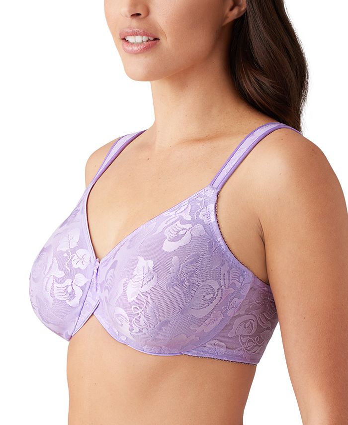 Wacoal Awareness Full Figure Seamless Underwire Bra 85567 Up To I Cup Macys 