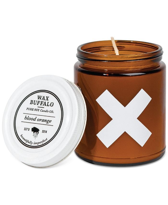 Wax Buffalo Pure Soy Candle Co. Blood Orange Candle, 9 Oz. Macy's