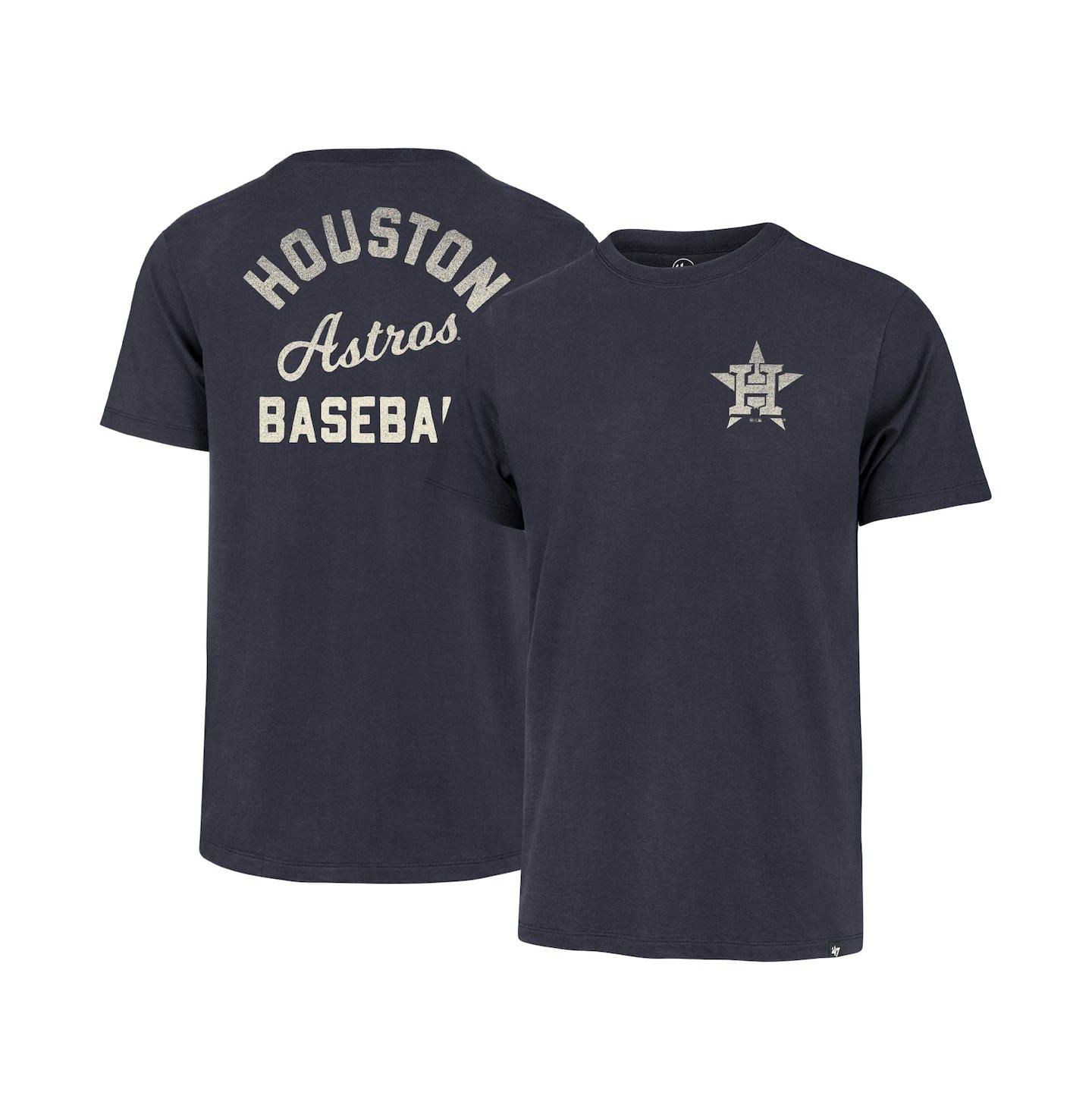 Мужская футболка '47 Brand Navy Houston Astros Turn Back Franklin — фото 1