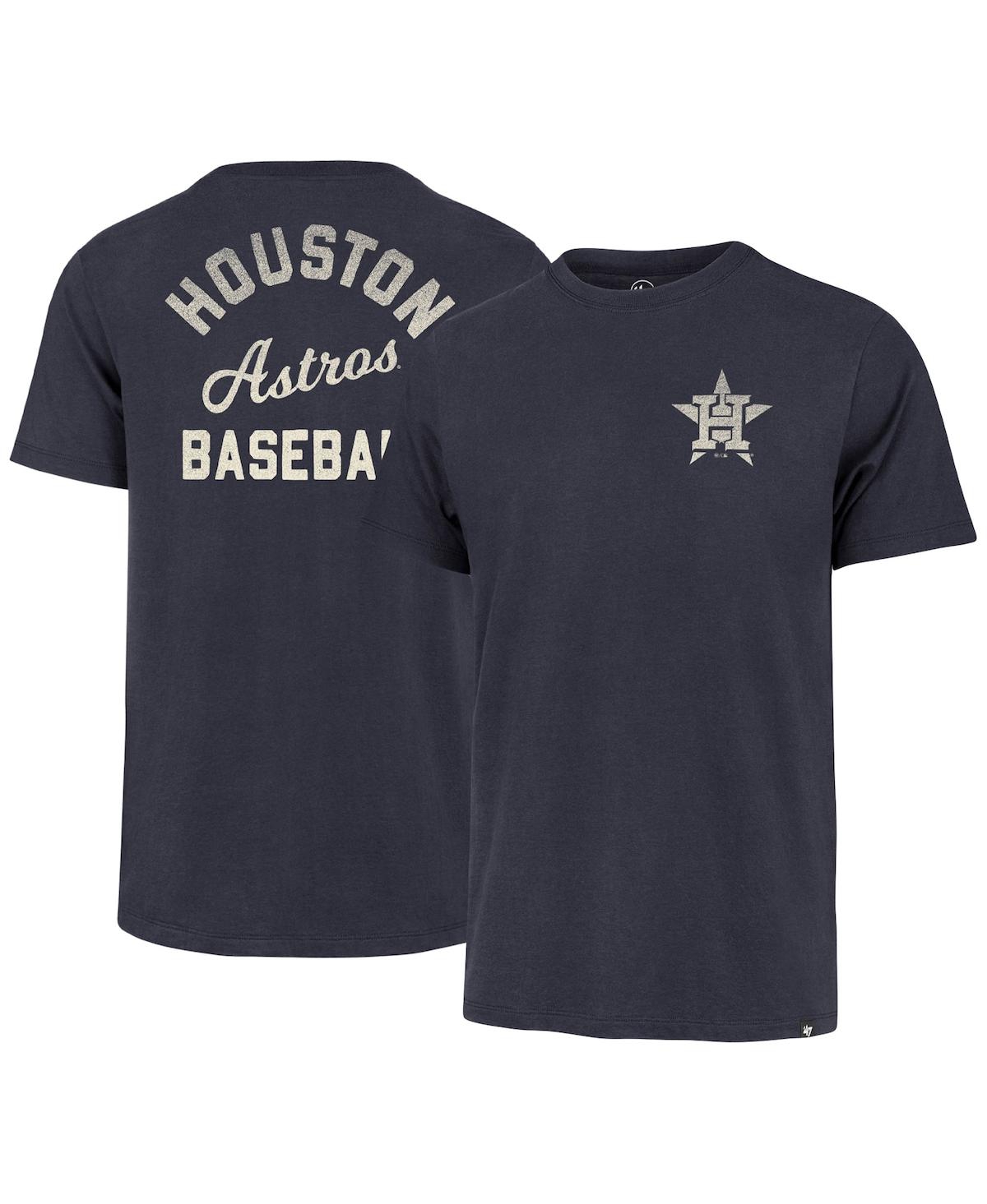 47 Brand Men's ' Navy Houston Astros Turn Back Franklin T-shirt