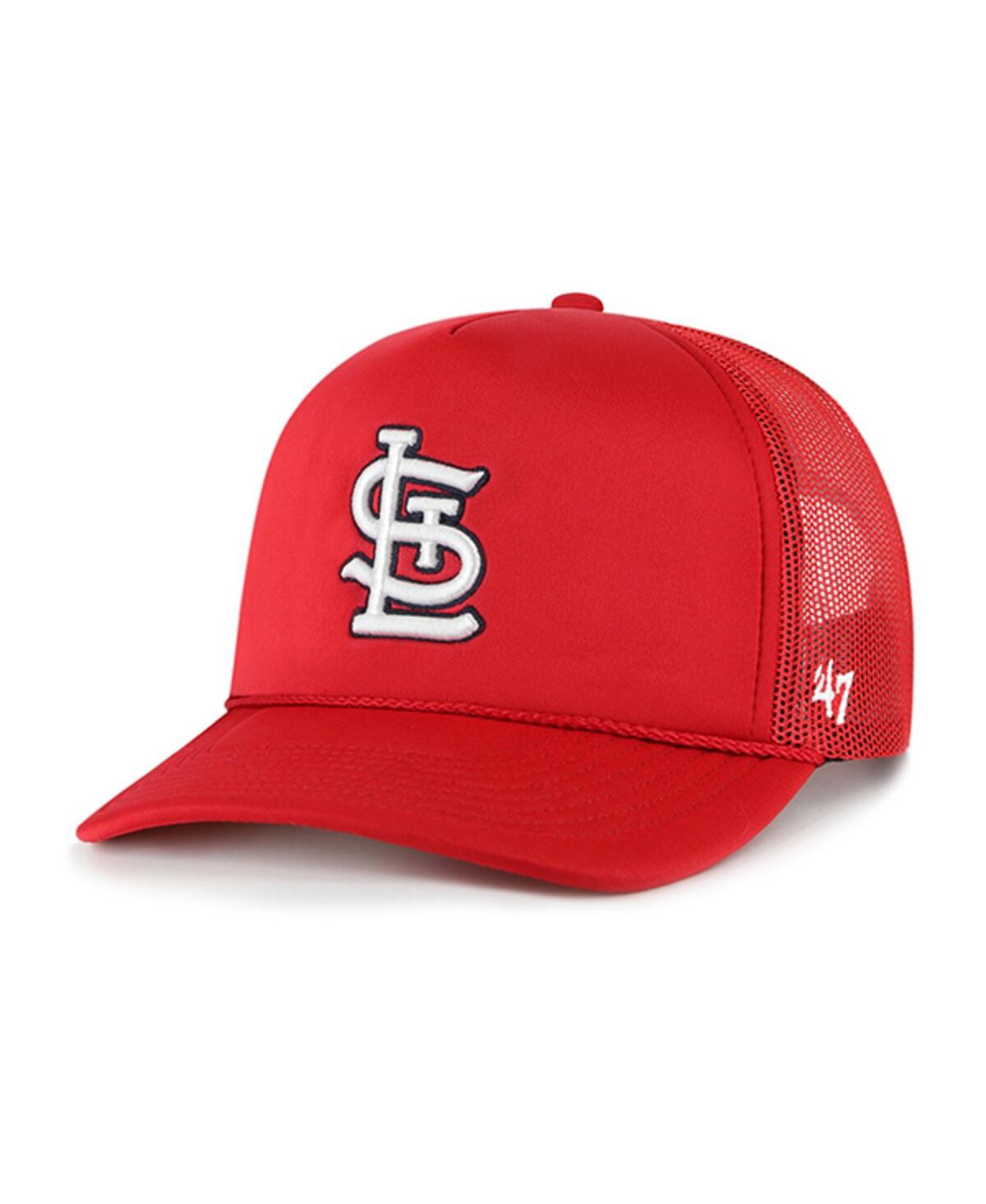47 Brand Men's ' Red St. Louis Cardinals Foamo Trucker Snapback Hat