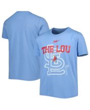 Youth Red St. Louis Cardinals Team Color Wordmark Full-Zip Hoodie