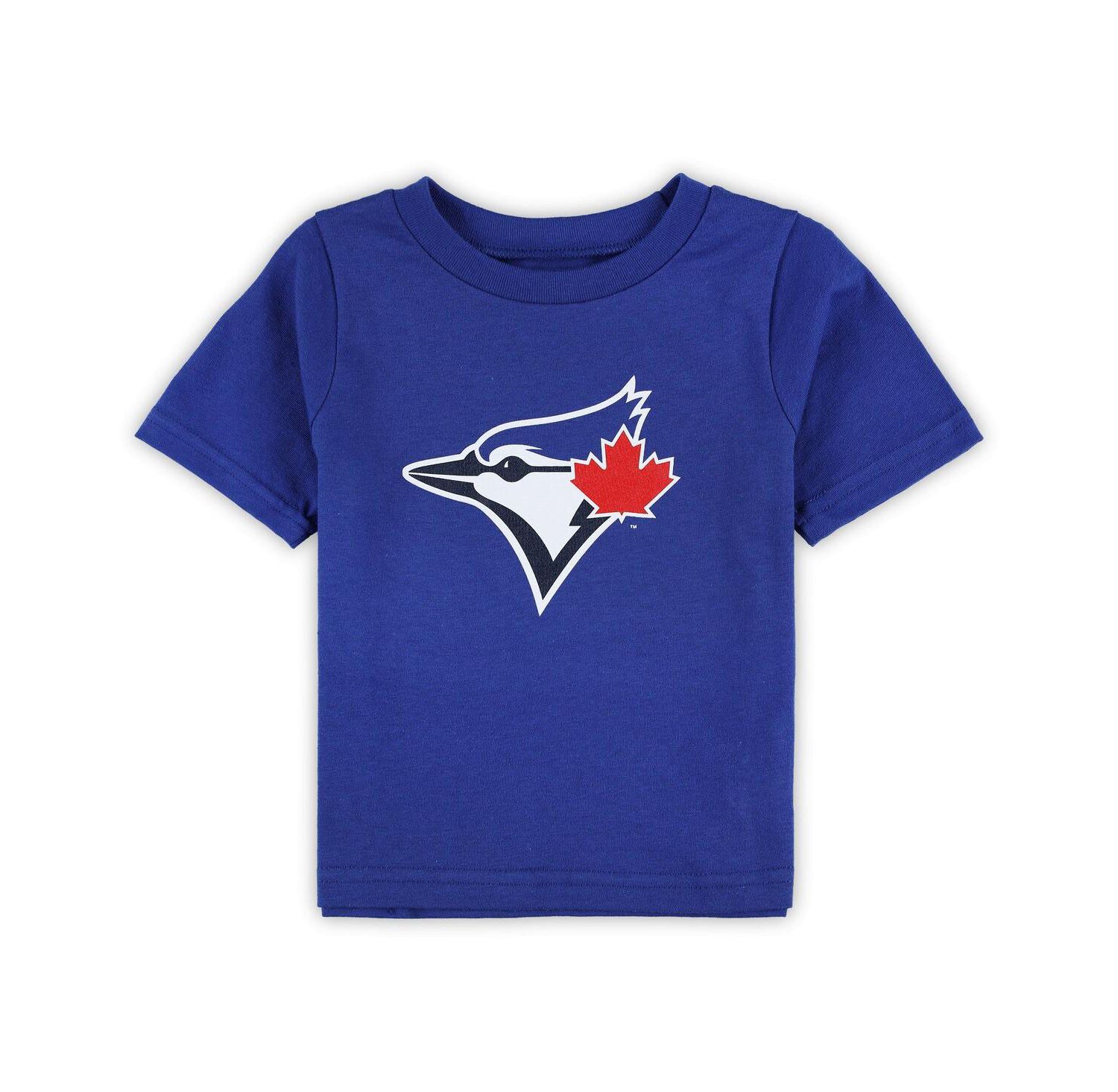 Infant Boys and Girls Royal Toronto Blue Jays Team Crew Primary Logo T-shirt