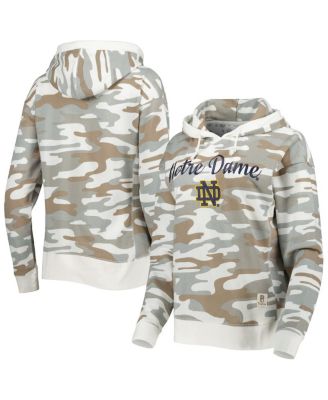 Women's Camo Notre Dame Fighting Irish San Pablo Pullover Hoodie