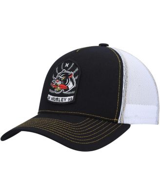 Men's Black, White Wild Things Trucker Snapback Hat