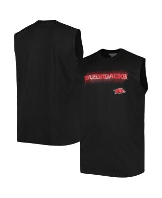 Men's Black Arkansas Razorbacks Big and Tall Tank Top - Macy's