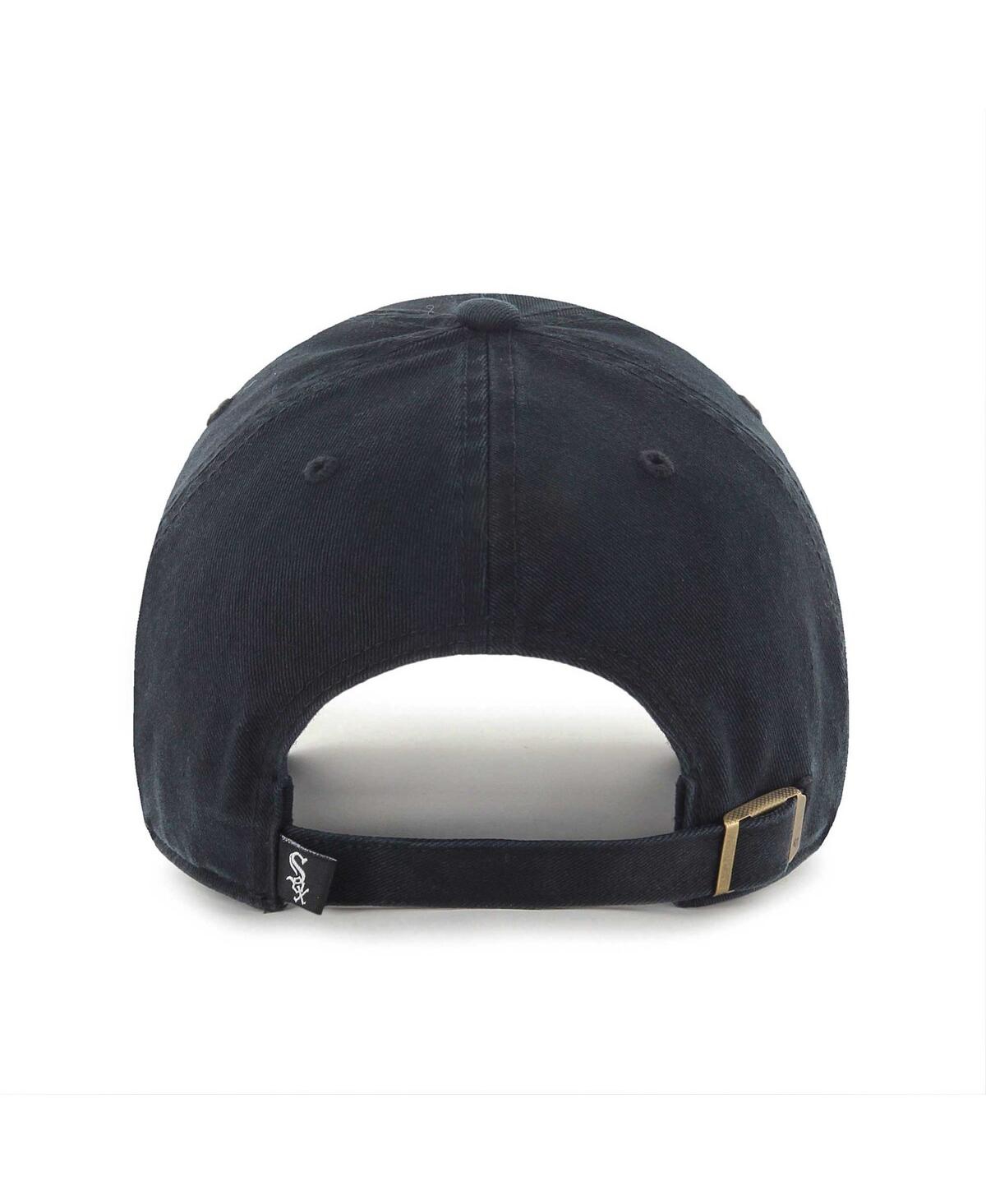 47 Brand Men's ' Black Chicago White Sox Team Pride Clean Up Adjustable Hat In Black