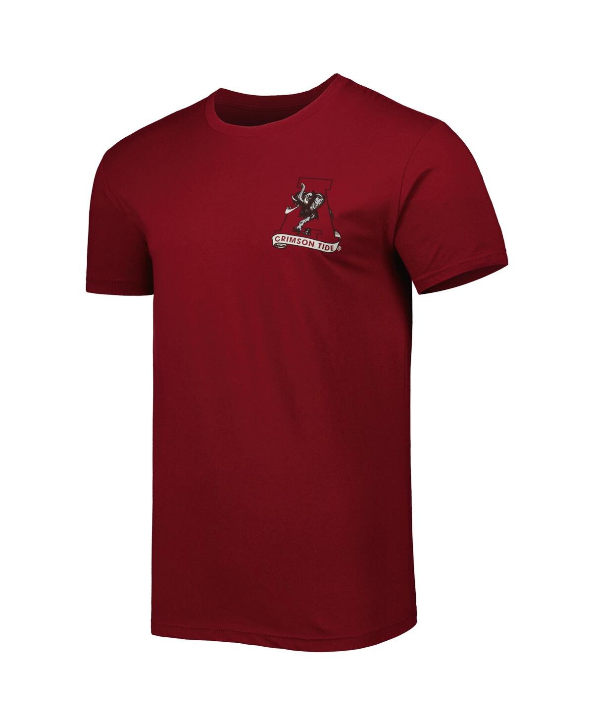Shop Image One Men's Crimson Alabama Crimson Tide Vault Premium T-shirt