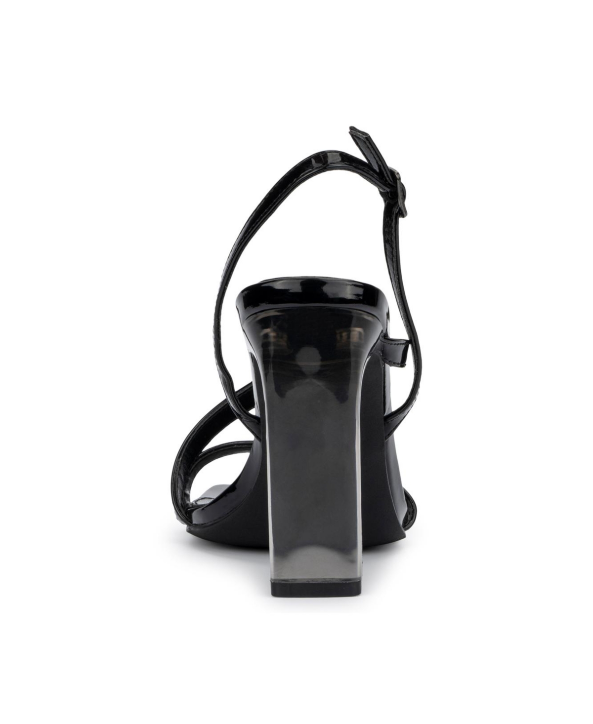 New York & Company Women's Lory Asymmetrical Heel Sandal