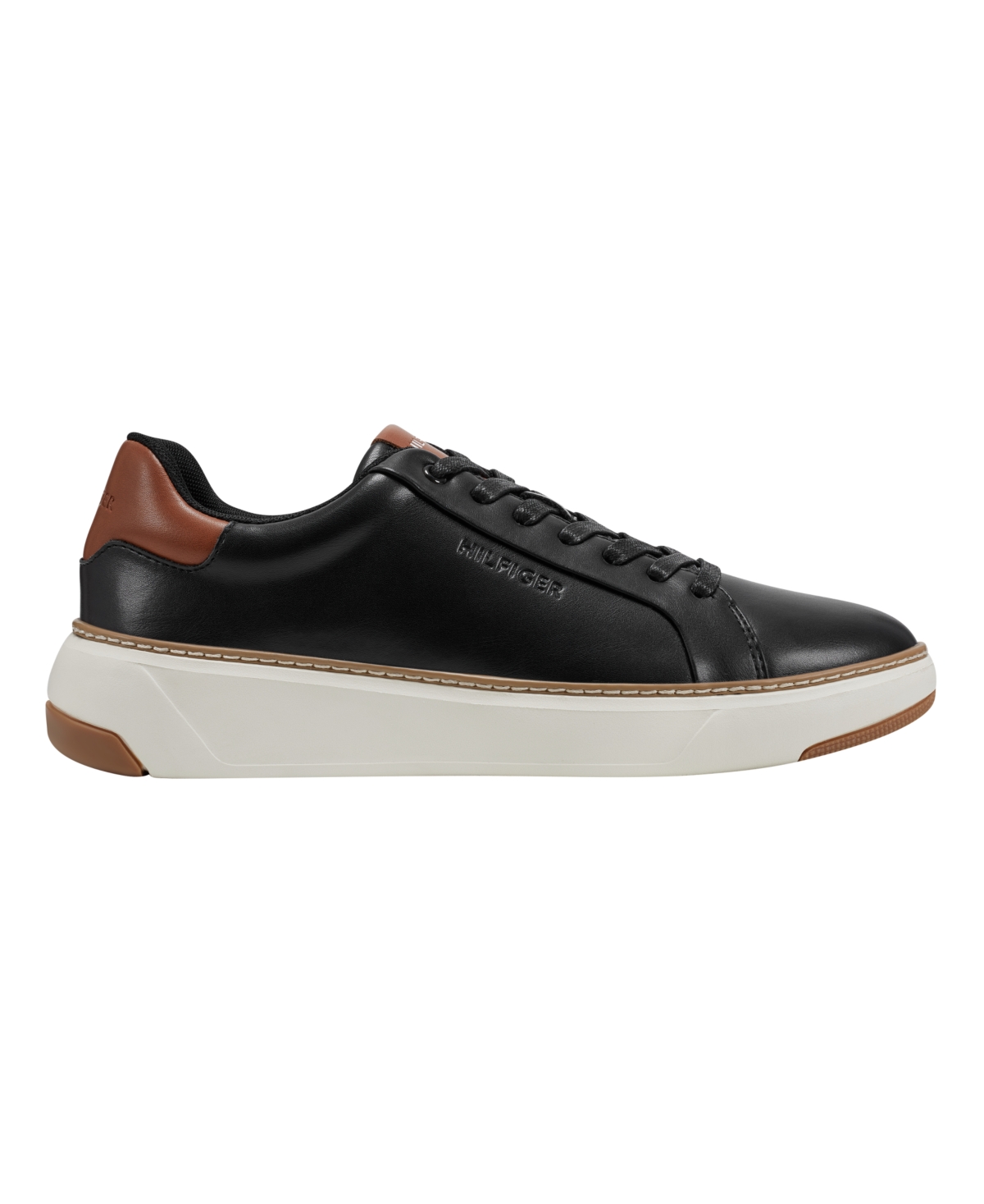 Tommy Hilfiger Men's Hines Lace Up Casual Sneakers - Cognac