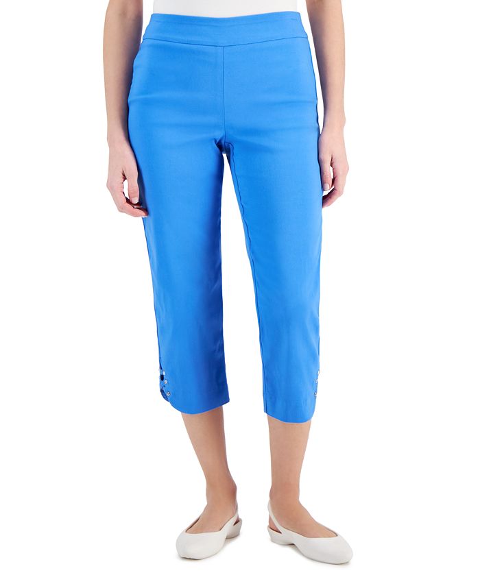 Alfani Petite Tummy-Control Pull-On Skinny Pants, Petite & Petite Short,  Created for Macy's - Macy's
