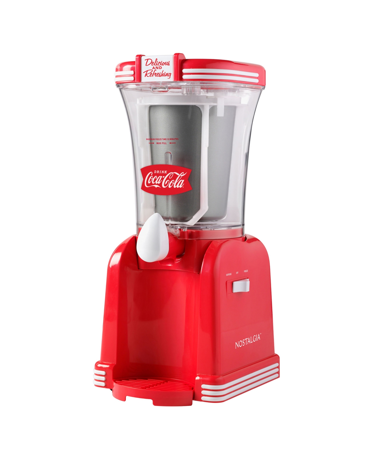 Coca-cola 32 Ounce Retro Slush Drink Maker In Red