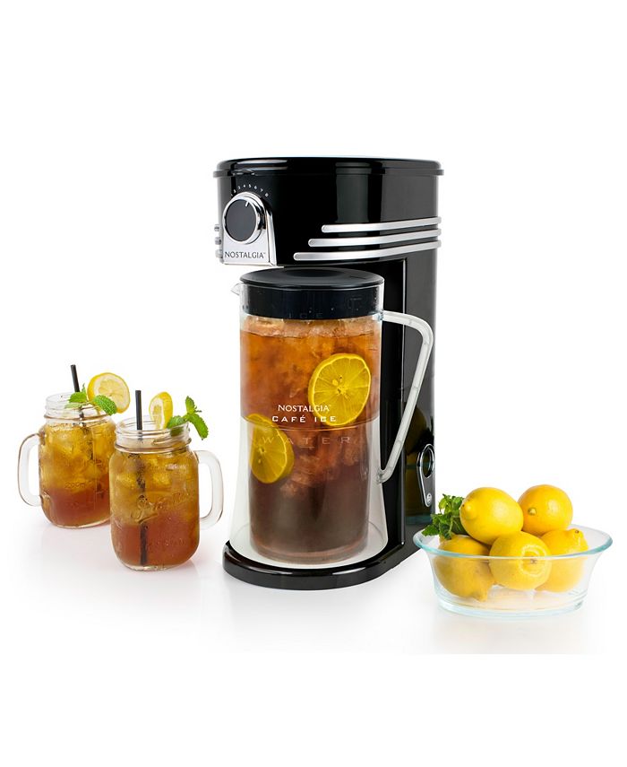 Nostalgia Café Ice 3 Quart Iced Coffee And Tea Brewing System with