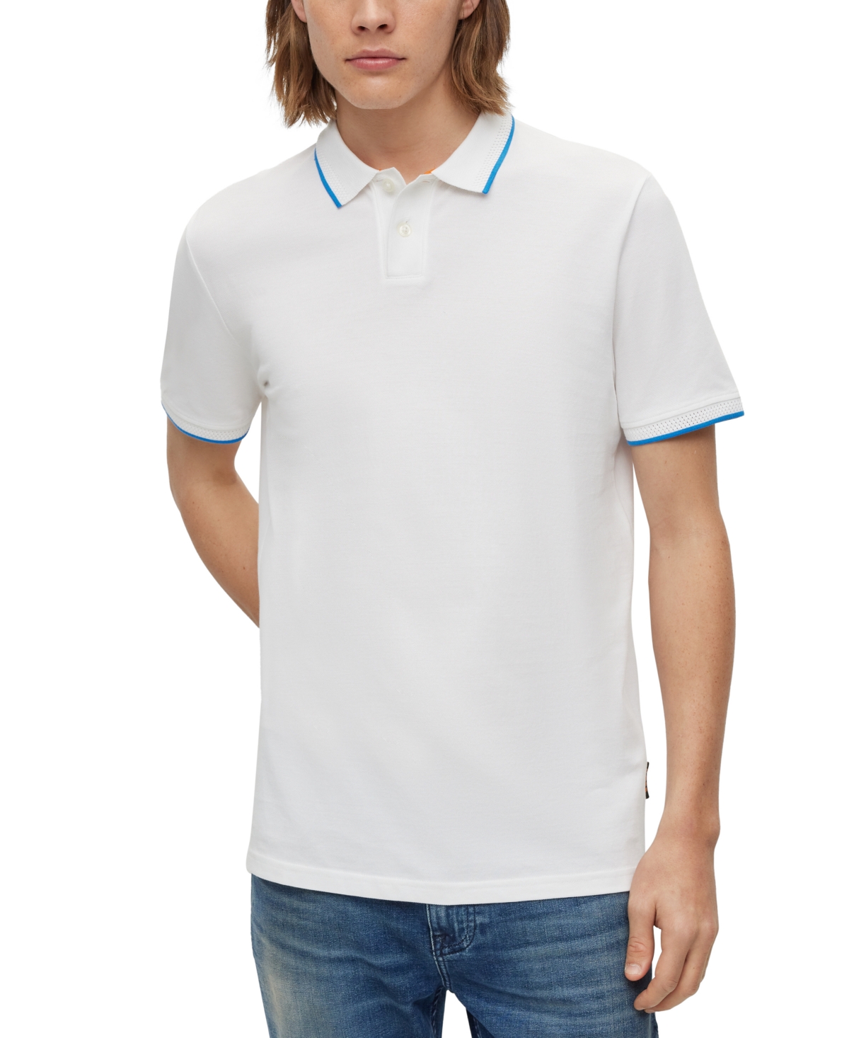Hugo Boss Polo Paule 4 In White