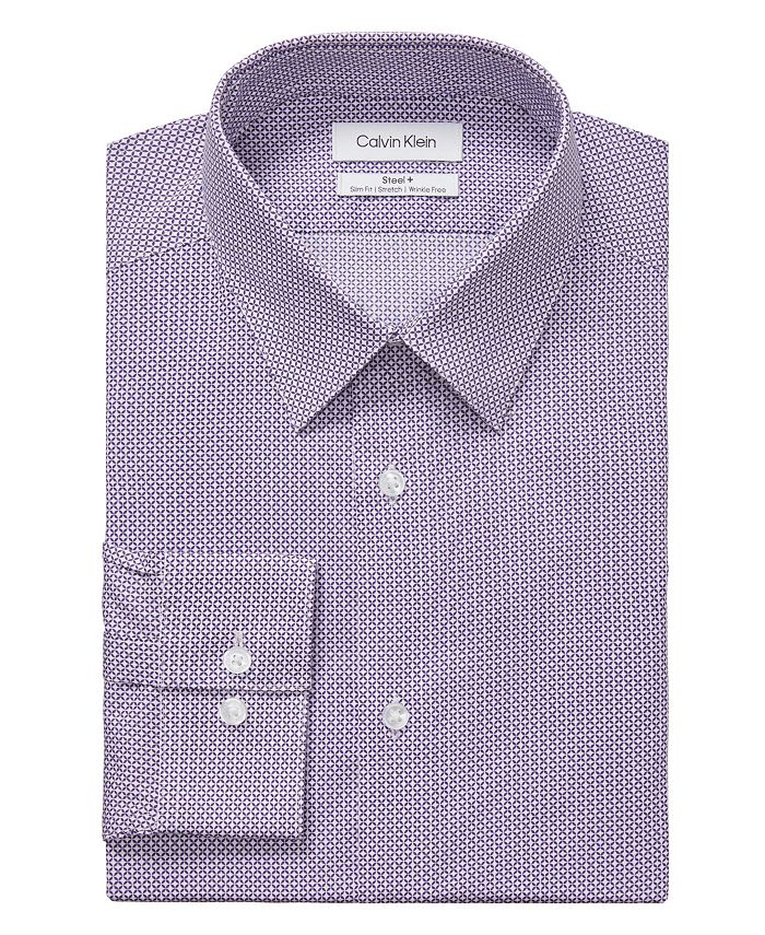 Calvin klein dress shirts macy's clearance