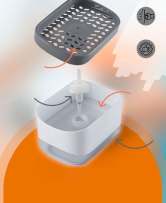 Soap Dispensing Sponge Holder