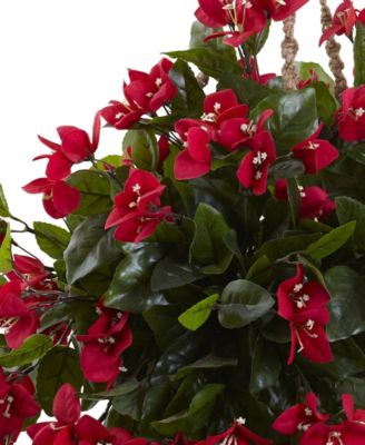 Bougainvillea UV-Resistant Indoor/Outdoor Hanging Basket 
