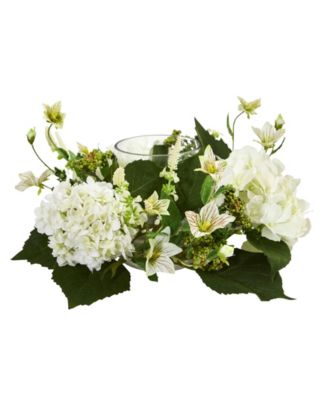 Hydrangea Artificial Candelabrum Arrangement 