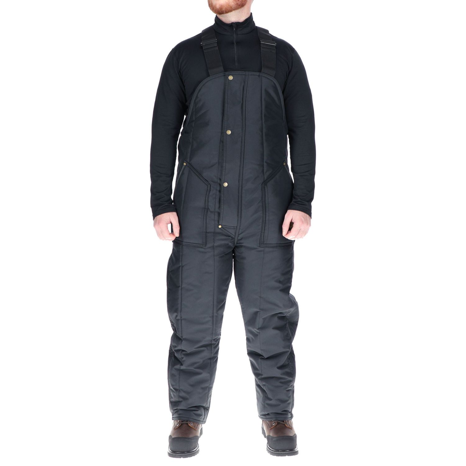 Men's Men s Iron-Tuff Insulated Bib Overalls -50degree(s)F Cold Protection, Durable Workwear