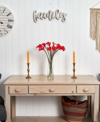 Mini Calla Lily Silk Flower Arrangement