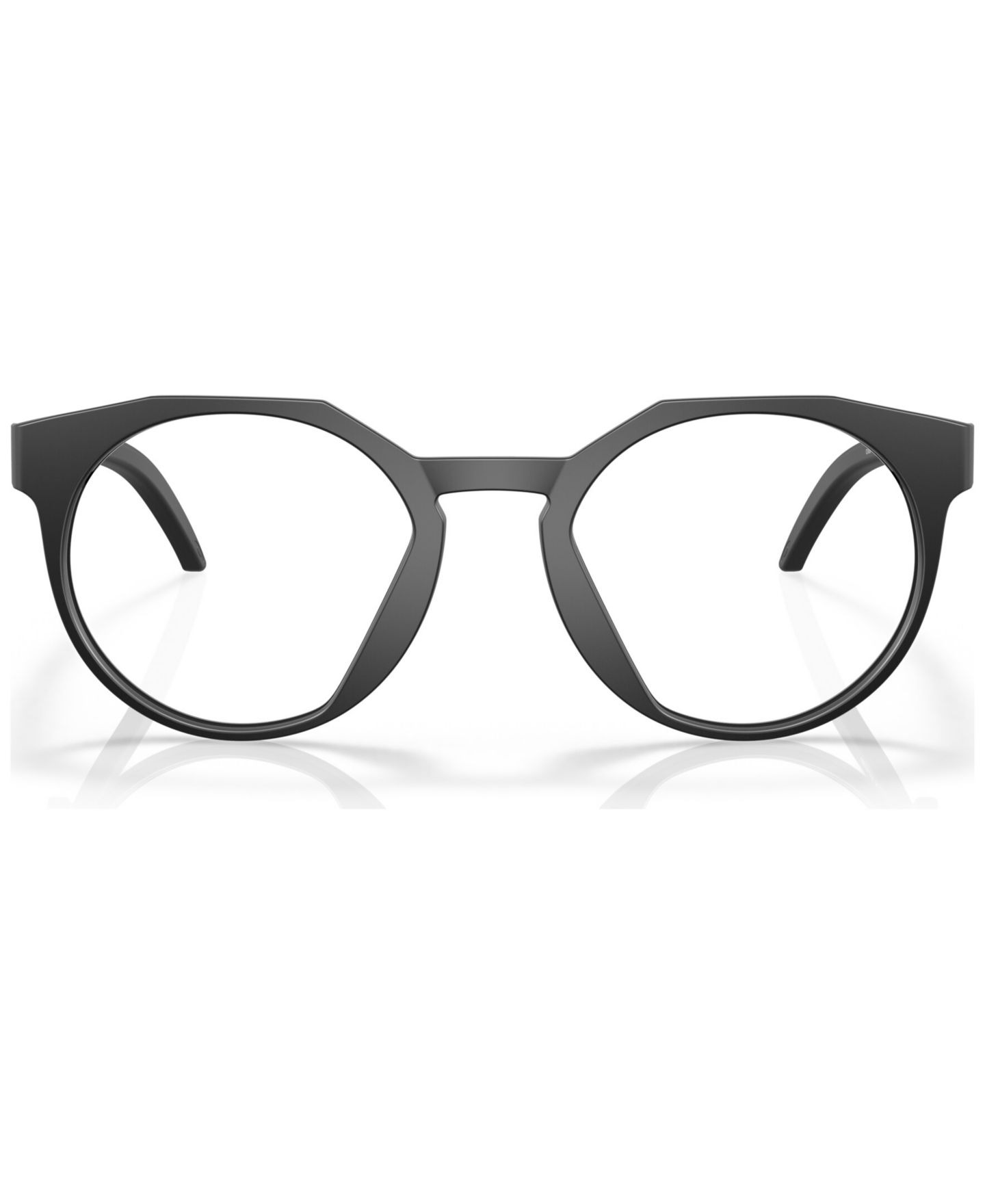 Мужские очки Celine Oakley Man Round Plastic OX8139 Kylian Mbappé Signature Series Hstn Eyeglasses, цвет: Матовый чёрный — фото 2