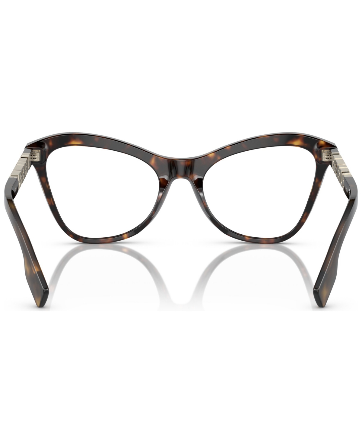 Burberry Women's Cat Eye Eyeglasses, Be2373u 54 In Dark Havana